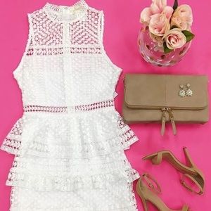 Red Dress Boutique White lace dress